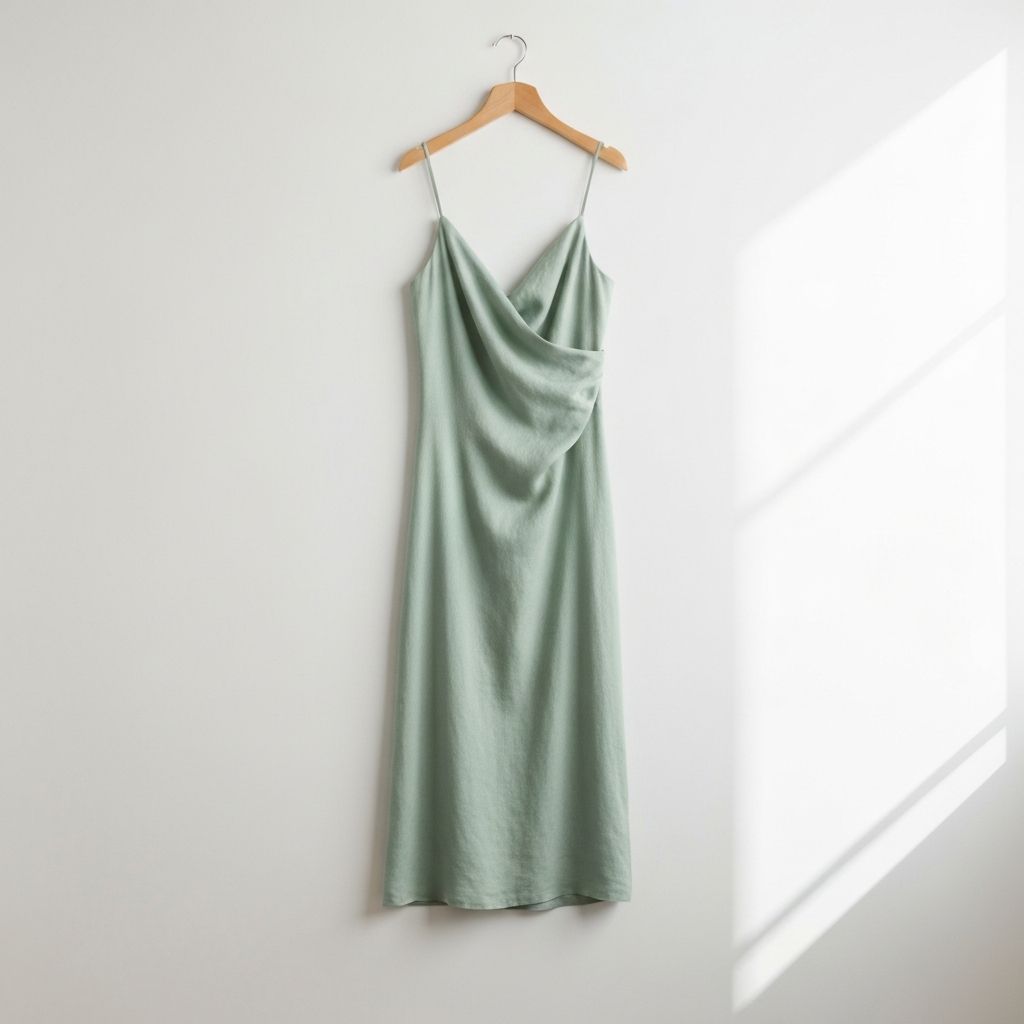 Botanical Linen Dress